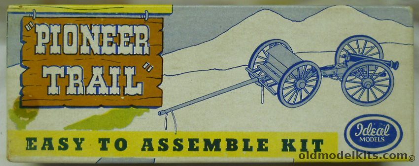 Ideal Aeroplane & Supply 1/24 Artillery Set 1812-1885 Cannon (Field Gun) and Limber, 506 plastic model kit